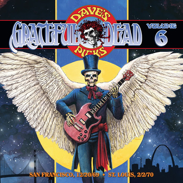 GRATEFUL DEAD DAVE'S PICKS 6 CD COVER